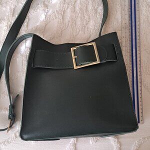 Dark Green Genuine leather handbag